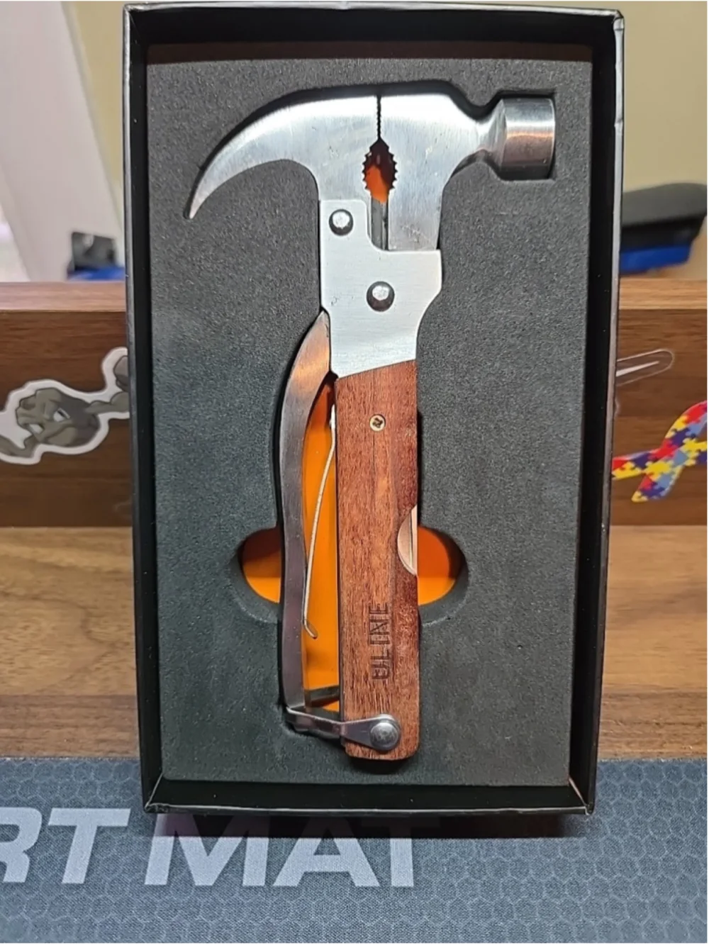 Mad Man 12-In-1 Hammer Time Utility Tool New open box Mint Father's Day Gift